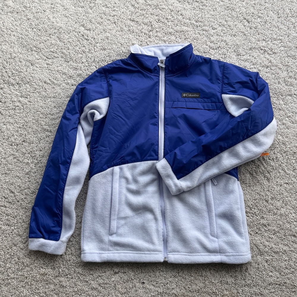 Columbia Omni-Shield Blue and White Jacket - Picture 6 of 10